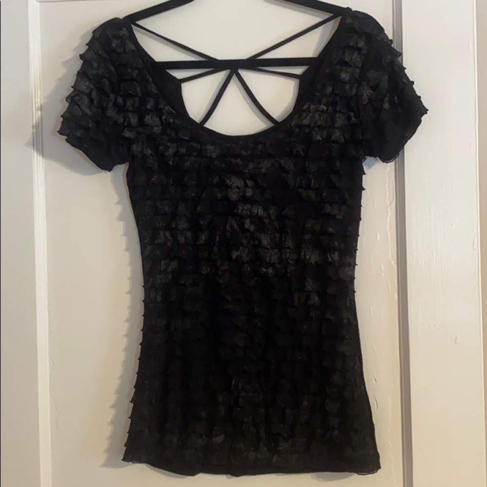 Layered Ruffle Detail Top - Picture 3 of 7
